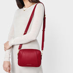 Hana Crossbody Bag | Garnet Red