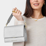 Orla Mini Crossbody Bag | Silver