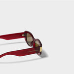 Rimini Sunglasses | Deep Red