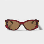 Rimini Sunglasses | Deep Red