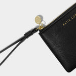 Small Wristlet Pouch | Black