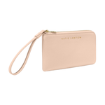 Small Wristlet Pouch | Nude Pink