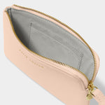 Small Wristlet Pouch | Nude Pink