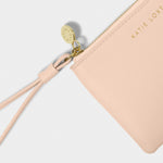 Small Wristlet Pouch | Nude Pink