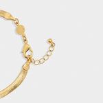 Waterproof Ciana Snake Chain Necklace | Gold Plated