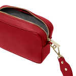 Zana Mini Crossbody Bag | Garnet Red