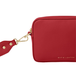 Zana Mini Crossbody Bag | Garnet Red