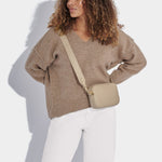 Zana Mini Crossbody Bag | Light Taupe