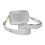 Zana Mini Crossbody Bag | Silver