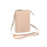 Zana Slim Crossbody Bag | Nude Pink