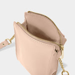 Zana Slim Crossbody Bag | Nude Pink