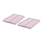 Medium Weston Storage Box | Light Lavender | Set of 2