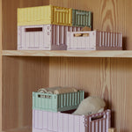 Medium Weston Storage Box | Light Lavender | Set of 2