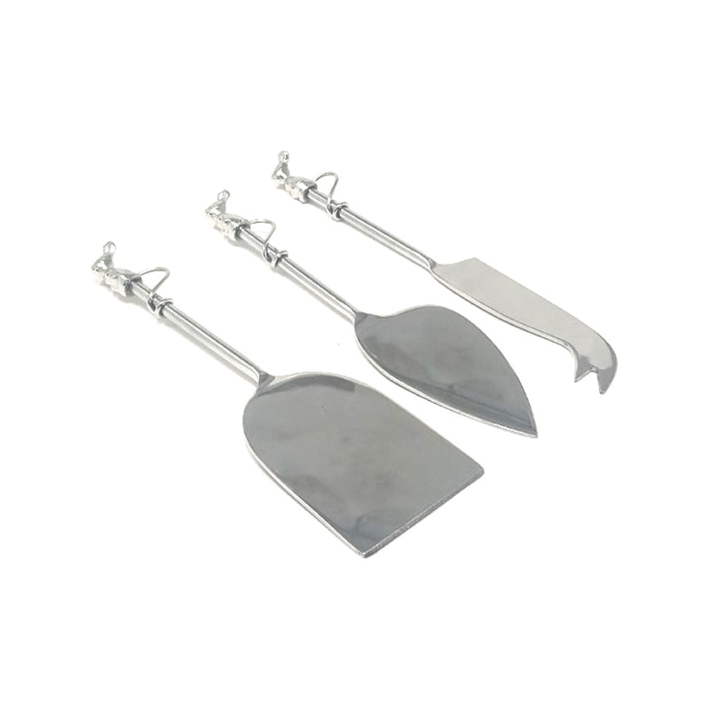 Mouse Cheese Knives | Silver | Set of 3