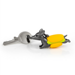 Hotdog Dachshund Keyring