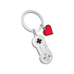 Games Controller Keyring | Chrome