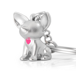 Chihuahua Keyring | Silver