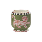 Adopo Tiger Boxed Ceramic Candle | Black Cedar & Fig | 226g