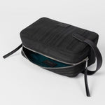 Men's 'Shadow Stripe' Wash Bag | Black