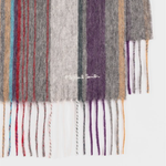 Men's Woven Lambswool 'Trent' Scarf | Multicolour