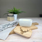 Stag Butter Dish