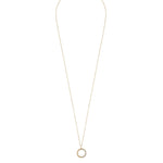 Portal Ring Pendant Necklace | Gold Plated