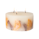 Festive Wishes 3 Wick Pillar Candle | Orange, Cinnamon & Clove