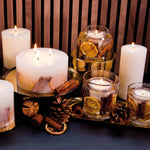 Festive Wishes Gel Tumbler Candle | Orange, Cinnamon & Clove