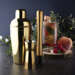 Taproom Cocktail Shaker Set | Gold | 3 Piece