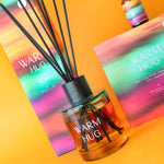 'Warm Hug' Glass Reed Diffuser | Purple Orris & Dark Patchouli | 200ml