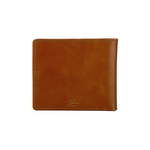 Golf Engraved Leather Wallet | Brown