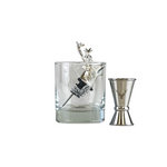 Stag Whisky Set | Glass, Pourer & Jigger