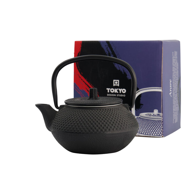 Arare Cast Iron Tea Kettle | Black | 350ml