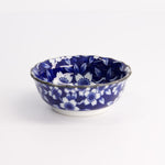 Dami Sakura Floral Sauce Bowl | Blue & White | 9cm