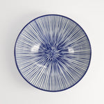 Nippon Lines Ramen Bowl | Blue & White | 21cm