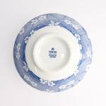 Sakura Momiji Ramen Bowl | Blue & White | 19cm