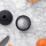 Silicone Sphere Cocktail Ice Mold | Charcoal | 1 Sphere