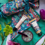 Bird & Yare Use & Reuse Fabric Cracker Gift Set | Hand Cream & Lip Balm