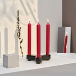 Straight Dinner Candle | Red | 20cm