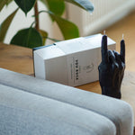 You Rock Hand Gesture Candle | Black