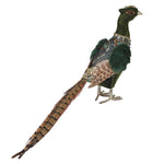 Green Pheasant Christmas Decoration | Small