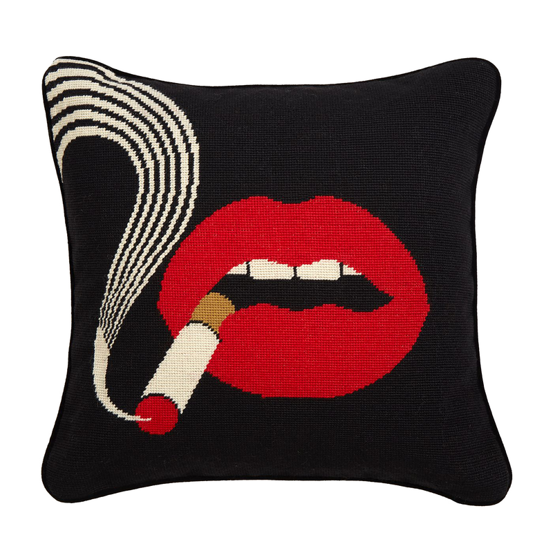 Smoulder Lips Cushion