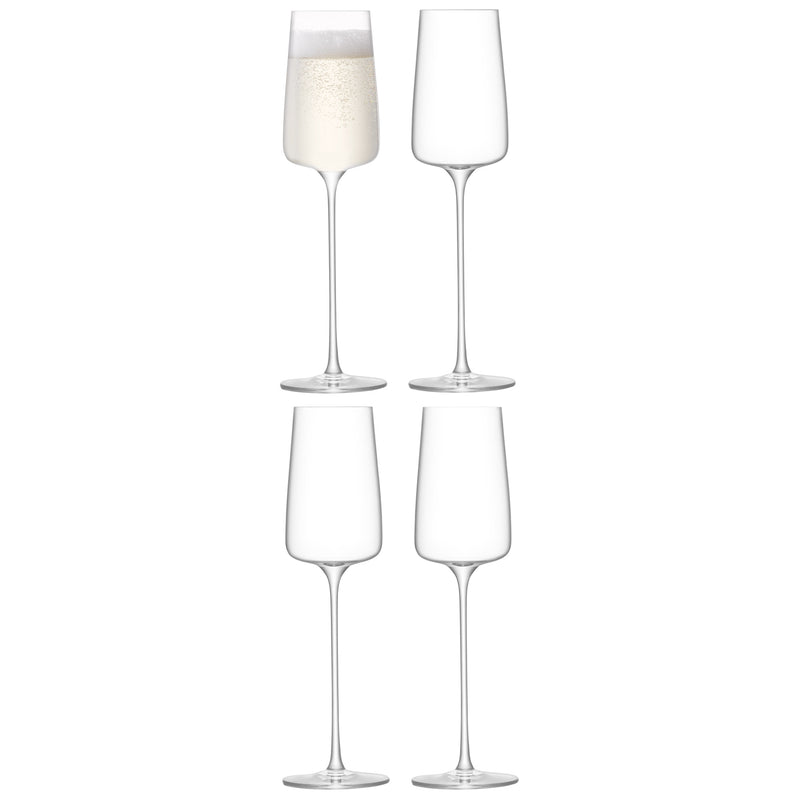 Metropolitan Champagne Flute | 230ml | Set of 4