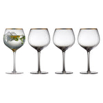 Palermo Gold Gin & Tonic Glasses | 65cl | Set of 4