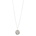 Love Coin Necklace | Silver Plated