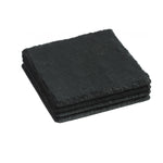 Square Coasters | Natural Slate | Set of 4